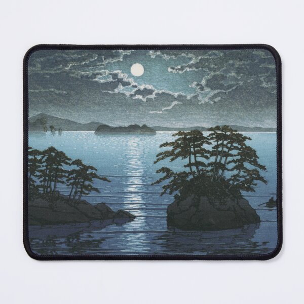 Item preview, Moonrise at Futago Island by Kawase Hasui designed and sold by Takeda-art.