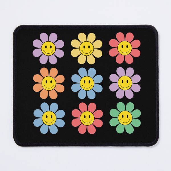 Item preview, 70s Retro Funky Colorful Flowers designed and sold by RoguePixel.