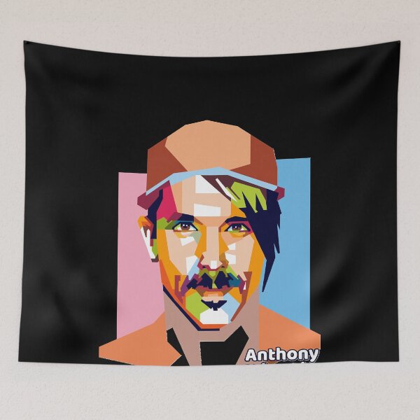 Item preview, Anthony-Kiedis-Portrait-Classic-T-Shirt designed and sold by JohnChris44.