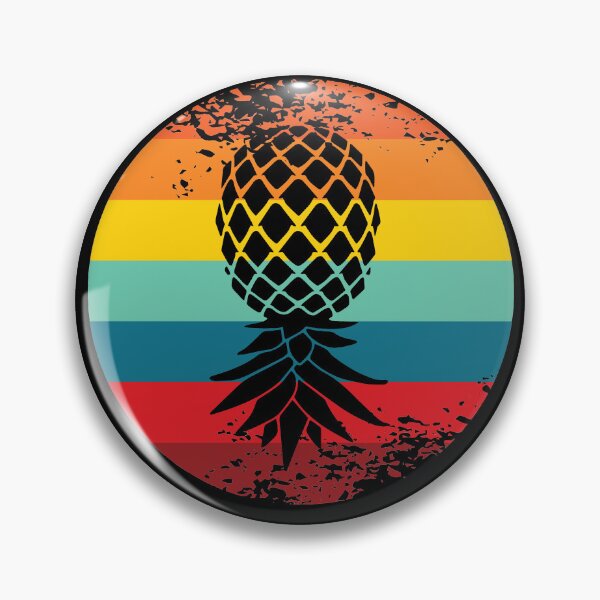 Artikelvorschau, Retro Sunset Upside Down Pineapple entworfen und verkauft von RoguePixel.
