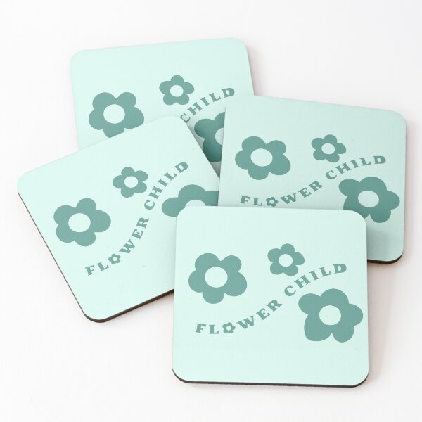 Item preview, 1970s Flower Child floral design designed and sold by SpringandHoney.