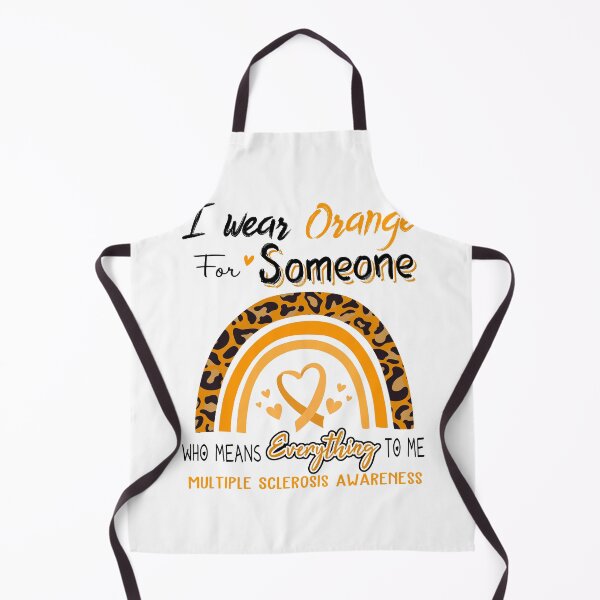 Item preview, Multiple Sclerosis Awareness I Wear Orange for Someone Who Means Everything To Me designed and sold by GennieShop.