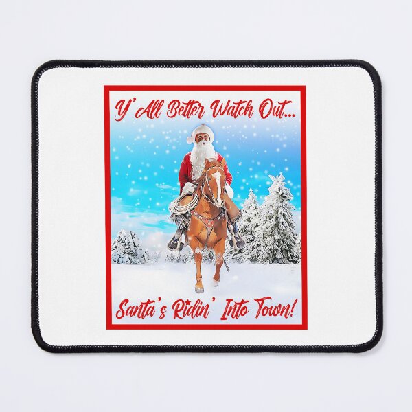 Item preview, Santa's Ridin' Into Town! designed and sold by horseymj1.