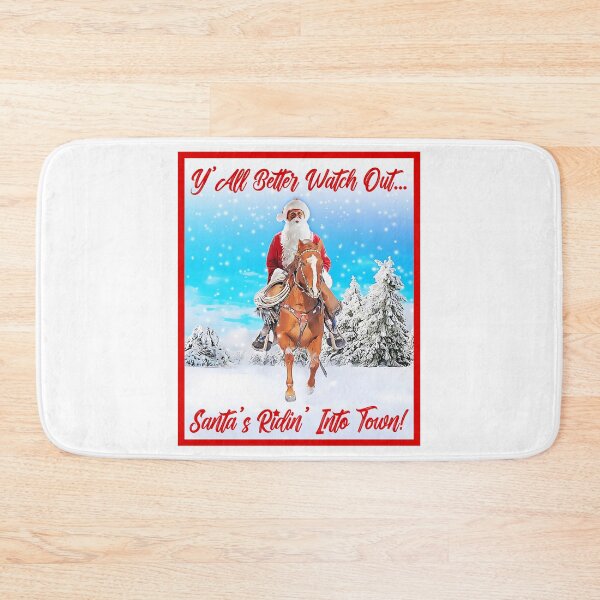 Item preview, Santa's Ridin' Into Town! designed and sold by horseymj1.