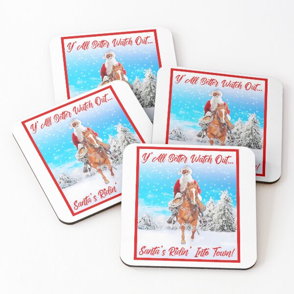 Item preview, Santa's Ridin' Into Town! designed and sold by horseymj1.