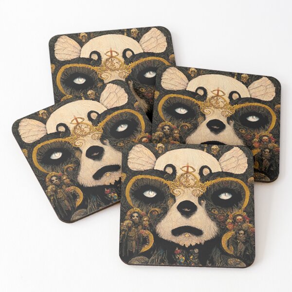 Artikelvorschau, Gothic Teddybär Cosplay Punk Blattgold Design entworfen und verkauft von MysticAlgorithm.