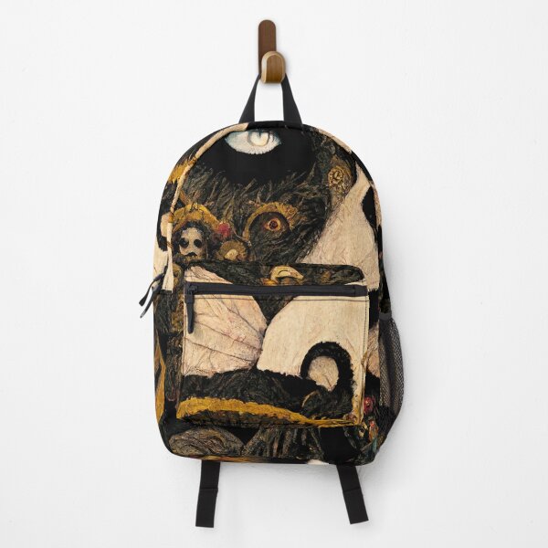 Item preview, Gothic Teddy Bear Cosplay Punk Gold leaf design designed and sold by MysticAlgorithm.