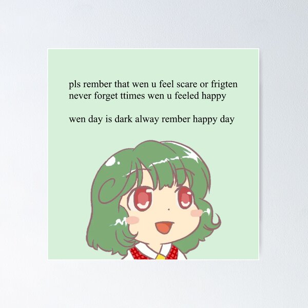 Item preview, pls rember that wen u feel scare or frigten never forget ttimes wen u feeled happy  wen day is dark alway rember happy day designed and sold by bastois.