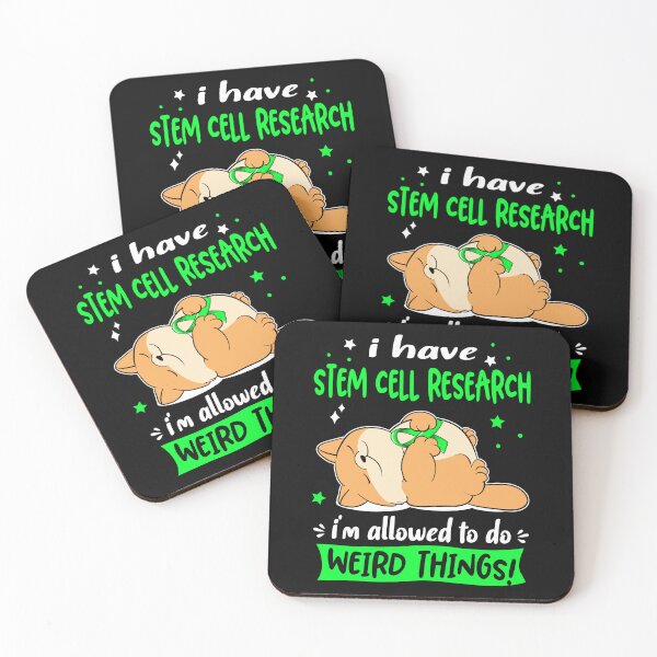 Item preview, Stem Cell Research Awareness Funny I have Stem Cell Research i'm allowed to do Weird Things! designed and sold by JanetShop809.