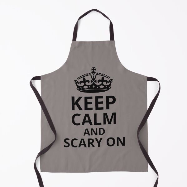 Item preview, Keep Calm And Scary On. Halloween Quote, Halloween Theme, Spooky Vibes designed and sold by DesignHouse07.
