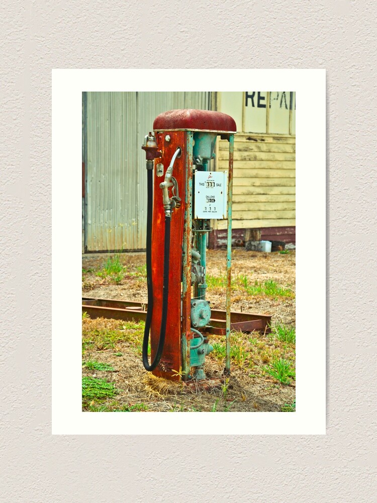 Alternate view of Old Gas Art Print