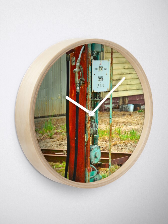 Alternate view of Old Gas Clock