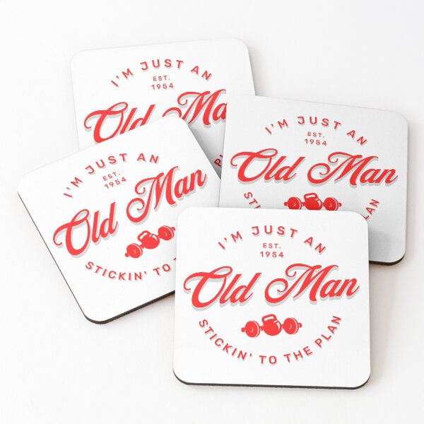 Item preview, Old Man Stickin' to the Plan designed and sold by agelessfitfreak.