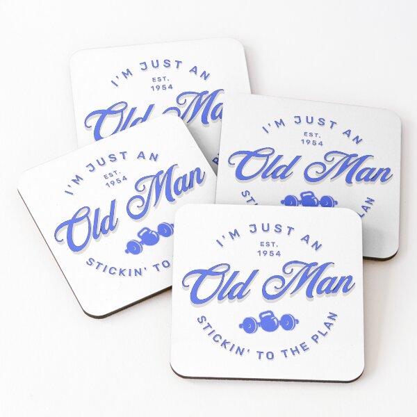 Item preview, Old Man Stickin' to the Plan designed and sold by agelessfitfreak.