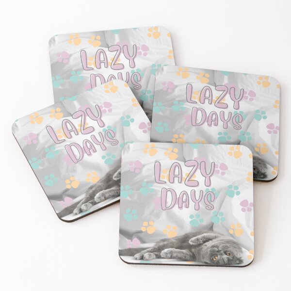 Item preview, Cat with Pillows and Lazy Days designed and sold by TjsDesignsnMore.