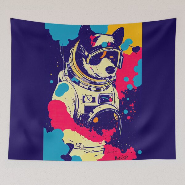 Item preview, Astronaut hokkaido portrait designed and sold by etherElric.