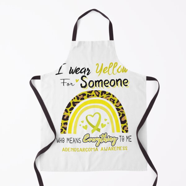 Item preview, Adenosarcoma Awareness I Wear Yellow for Someone Who Means Everything To Me designed and sold by GennieShop.