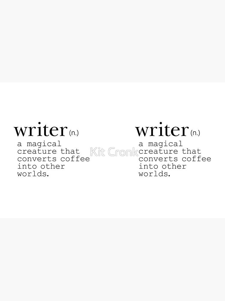 Thumbnail 6 of 6, Coffee Mug, Writer Definition - Convert Coffee into Worlds designed and sold by rubyandpearl.