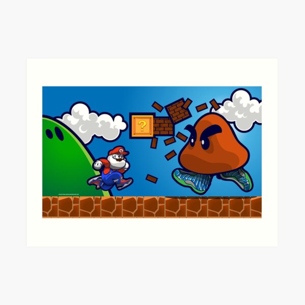 Air Glorio Bros Art Print