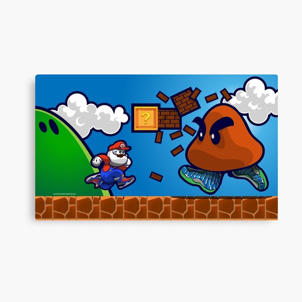 Air Glorio Bros Canvas Print