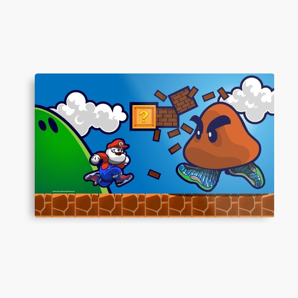 Air Glorio Bros Metal Print