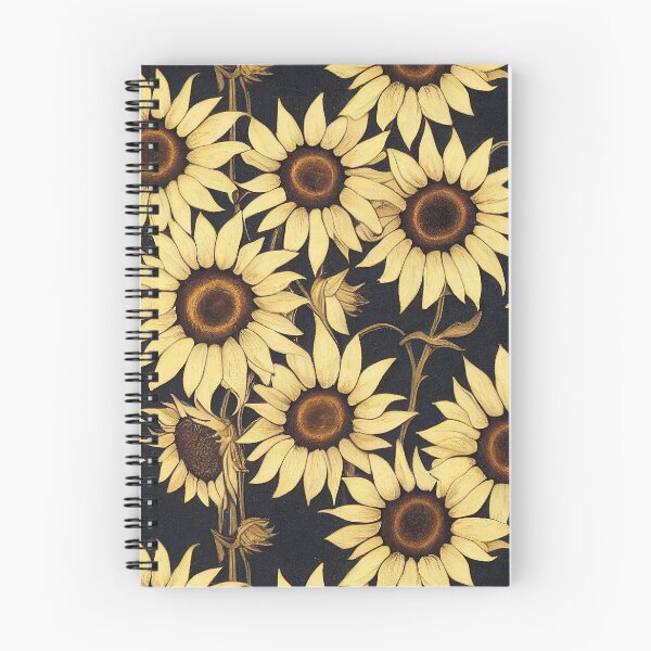 Item preview, Floral Sunflower Pattern Print designed and sold by ThePurpleMelon.