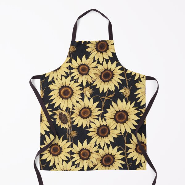 Item preview, Floral Sunflower Pattern Print designed and sold by ThePurpleMelon.