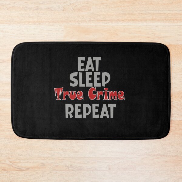 Artikelvorschau, Eat Sleep True Crime Repeat Classic T-Shirt entworfen und verkauft von AdOmar.