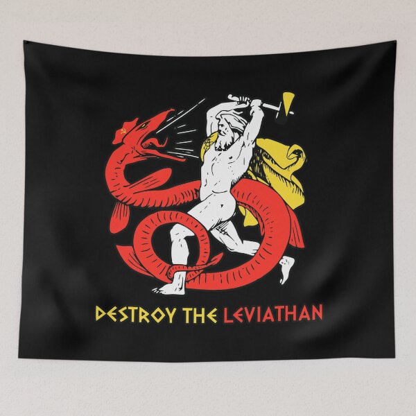 Item preview, Destroy the Leviathan  designed and sold by Liberancaps.