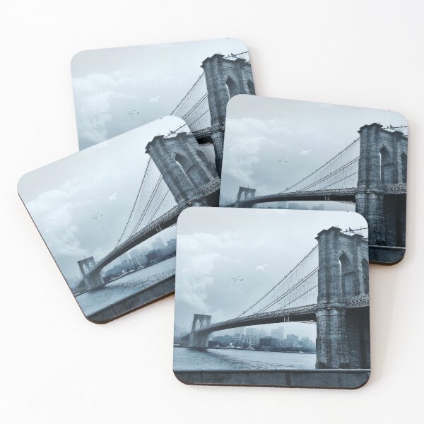 Item preview, Brooklyn Bridge Cloudy Afternoon designed and sold by Mason Ramn.
