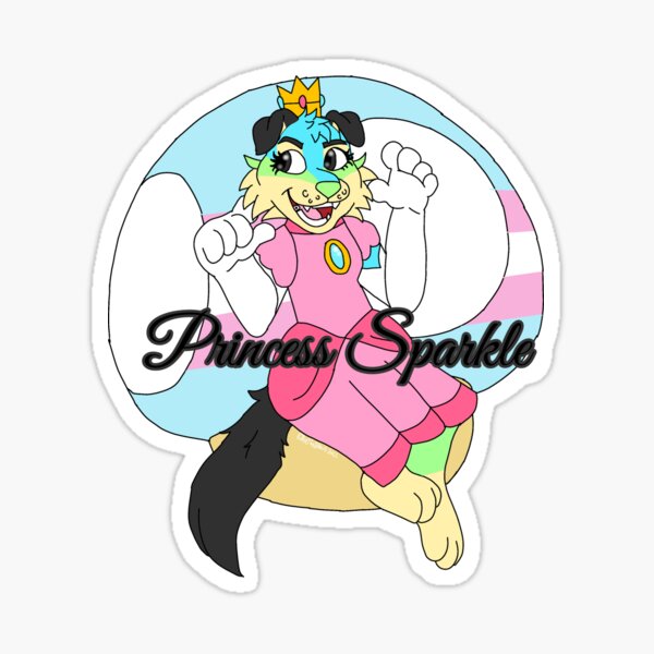Princess Sparkle option 2 Sticker
