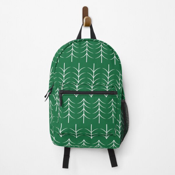 Item preview, Minimalist White Fir Tree Pattern Green designed and sold by iCraftCafe.