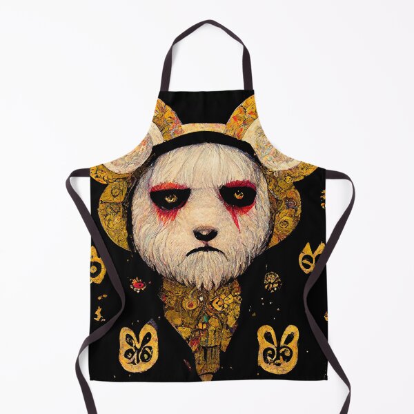 Item preview, Sad Gothic Teddy Bear Cosplay Punk Gold leaf design designed and sold by MysticAlgorithm.