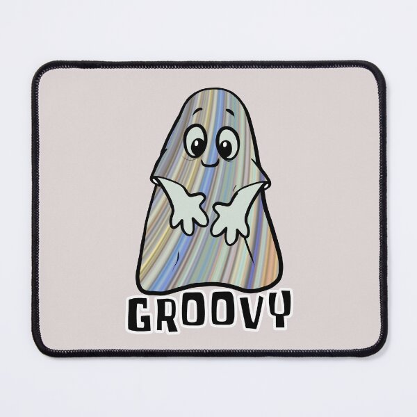 Item preview, Groovy Ghost - Funny Halloween Retro Ghost  designed and sold by ViewerEqualsPhoton.