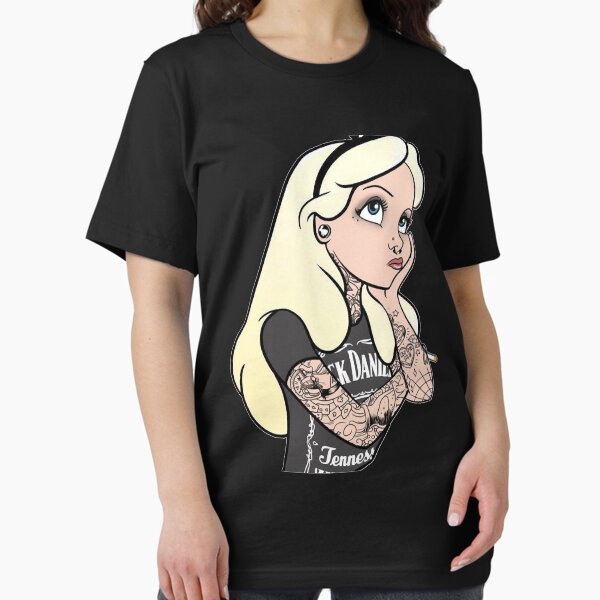 Artikel-Vorschau von Alice-Punk-im-Wunderland-Premium-Scoop-T-Shirt, designt und verkauft von AllanNone68.