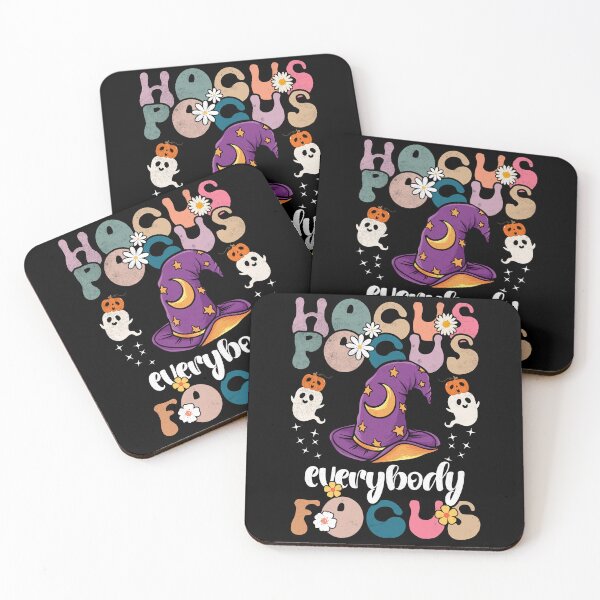 Item preview, Hocus Pocus Everybody Focus Teacher Spooky Ghost Halloween designed and sold by Zulfiqqar.