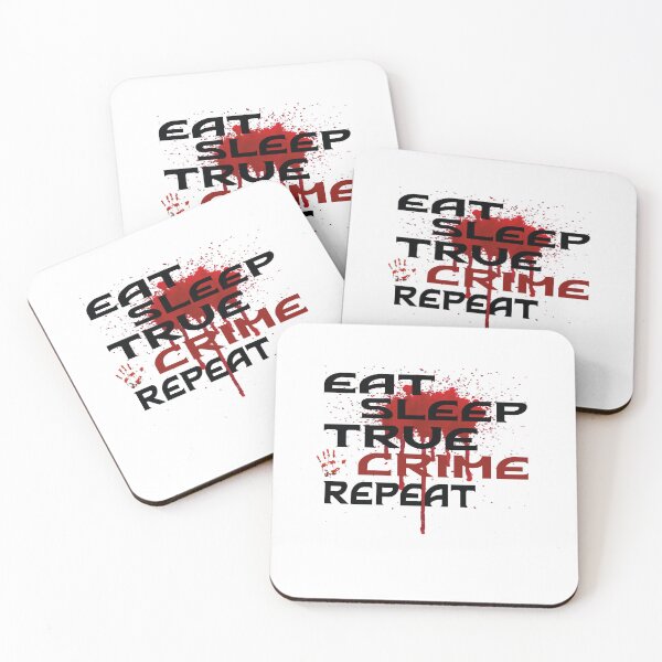 Item preview, Eat Sleep True Crime Repeat Classic T-Shirt designed and sold by AdOmar.