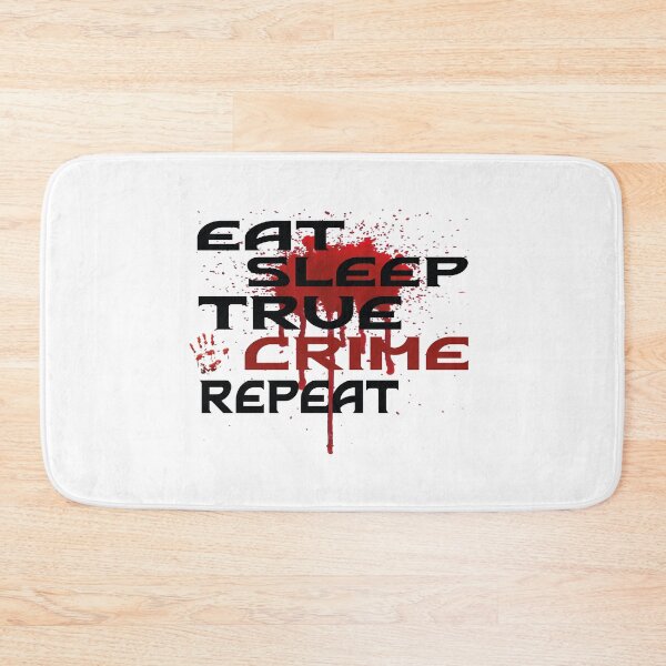 Artikelvorschau, Eat Sleep True Crime Repeat Classic T-Shirt entworfen und verkauft von AdOmar.