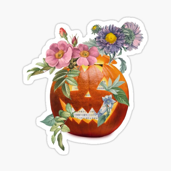 Halloween pumpkin Sticker by luliga