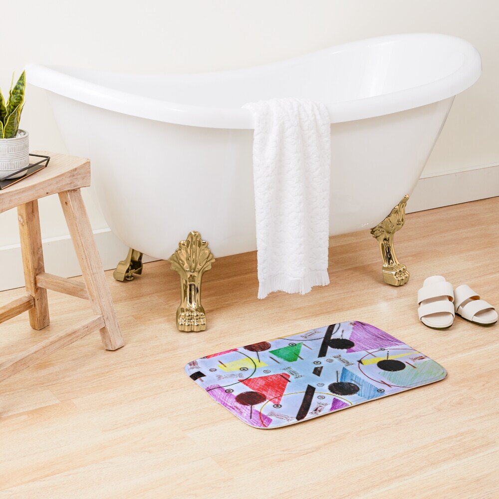Item preview, Bath Mat designed and sold by TheDapperZombie.