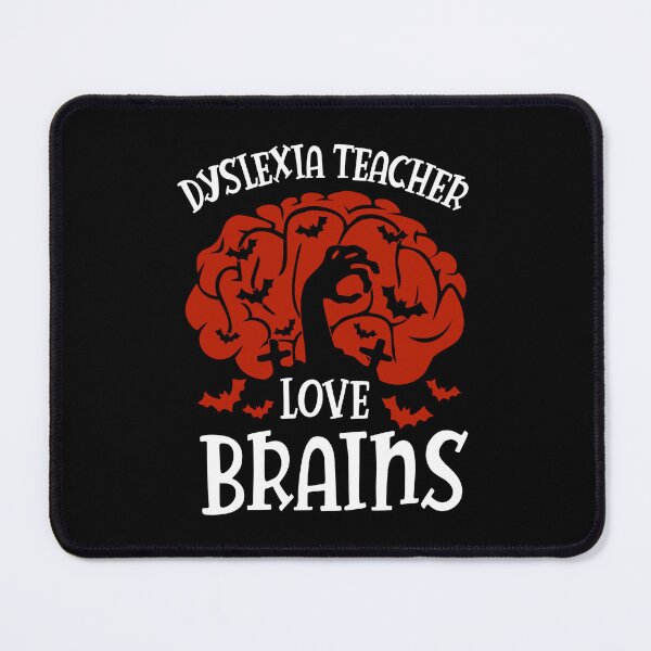 Item preview, Dyslexia Teachers Love Brains Specialist scary Monster Dand Halloween designed and sold by Dolphin Graphic.