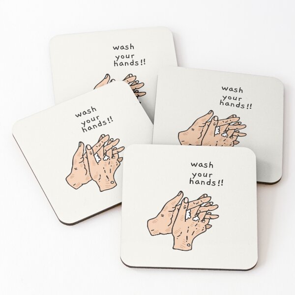 Item preview, wash your hands!! designed and sold by AprilCreations.