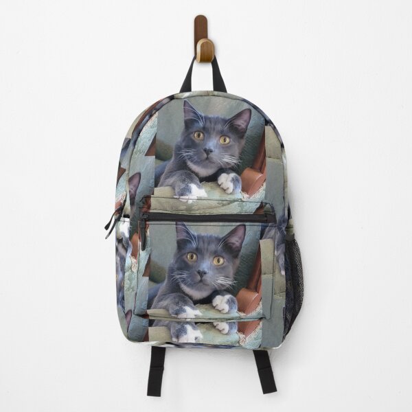 Item preview, Sweet Silver Tuxedo Cat designed and sold by Rebecca Jane.