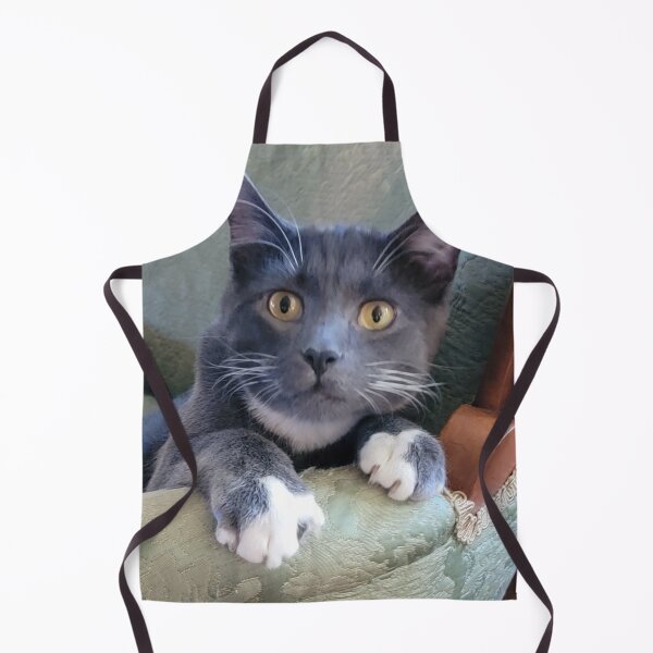 Item preview, Sweet Silver Tuxedo Cat designed and sold by Rebecca Jane.