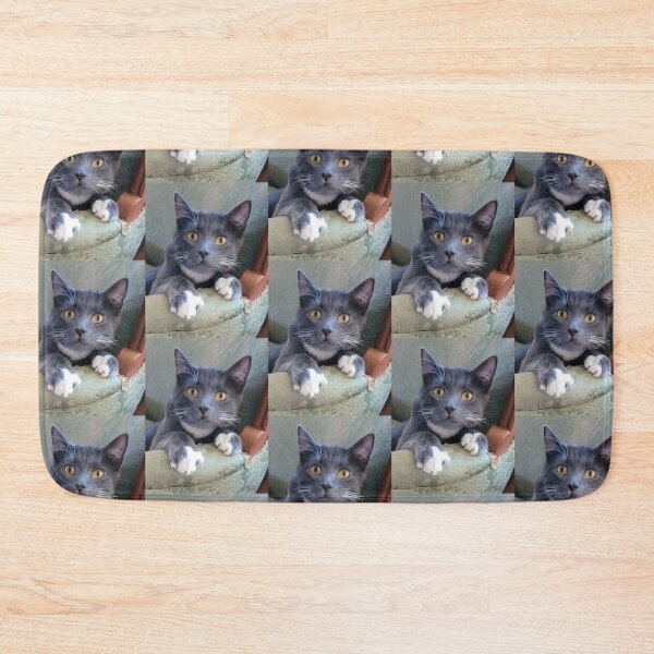 Item preview, Sweet Silver Tuxedo Cat designed and sold by Rebecca Jane.