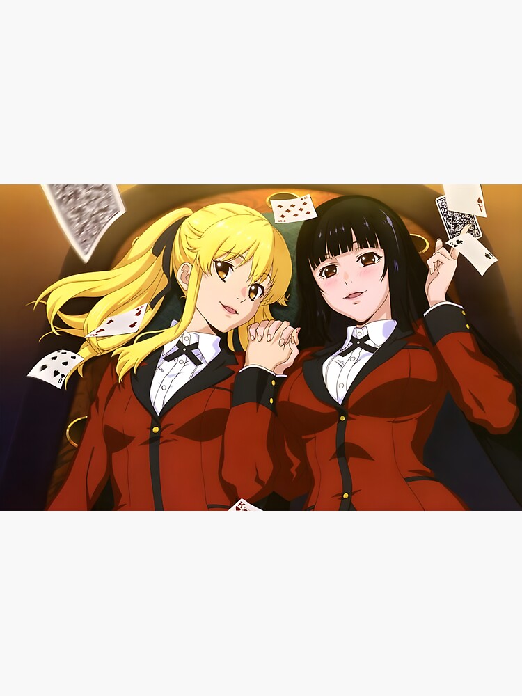"kakegurui cute girl" Sticker for Sale by WilhelmWagner | Redbubble
