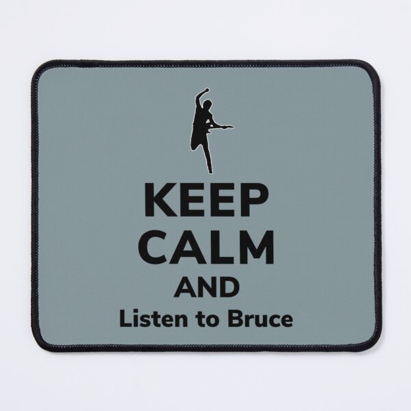 Item preview, Keep calm and listen to Bruce designed and sold by RyderKenelm.