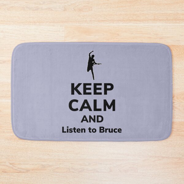 Item preview, Keep calm and listen to Bruce   designed and sold by RyderKenelm.