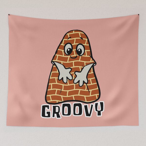 Item preview, Groovy Ghost - Funny Halloween Invisible Ghost  designed and sold by ViewerEqualsPhoton.