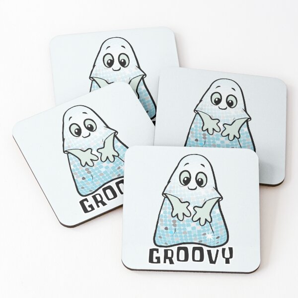 Item preview, Groovy Ghost - Funny Halloween Diamond Ghost  designed and sold by ViewerEqualsPhoton.